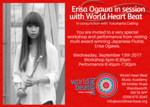 Erisa Ogawa at World Heart Beat in session