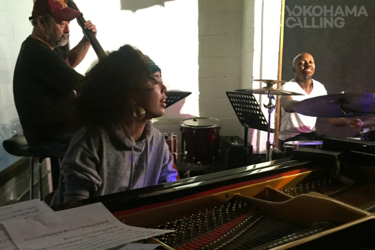 Yokohama Calling – Sumire Kuribayashi, Hideaki Kanazawa, Jason Yarde, Mark Mondesir – Rehearsing in London 5 June 2018