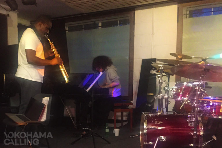 Yokohama Calling – Sumire Kuribayashi, Hideaki Kanazawa, Jason Yarde, Mark Mondesir – Rehearsing in London 5 June 2018