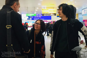 Yokohama Calling - May Inoue at Heathrow Airport 2018