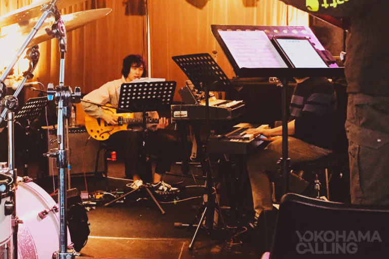 Yokohama Calling – May Inoue jazz guitarist with Jason Rebello rehearsal