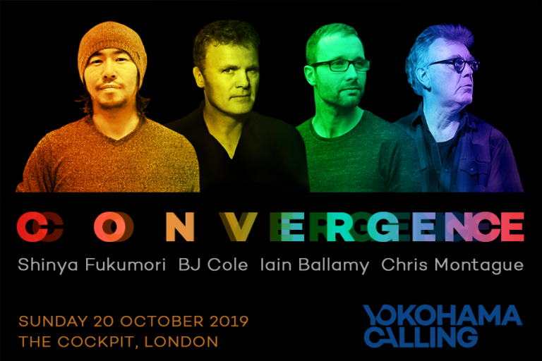 Yokohama Calling – CONVERGANCE - Shinya Fukumori, BJ Cole, Iain Ballamy, Chris Montague at The Cockpit, London 20 October 2019